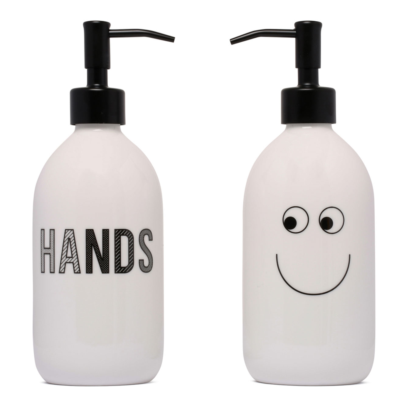 화이트 HANDS  바디 DISPENSER SET